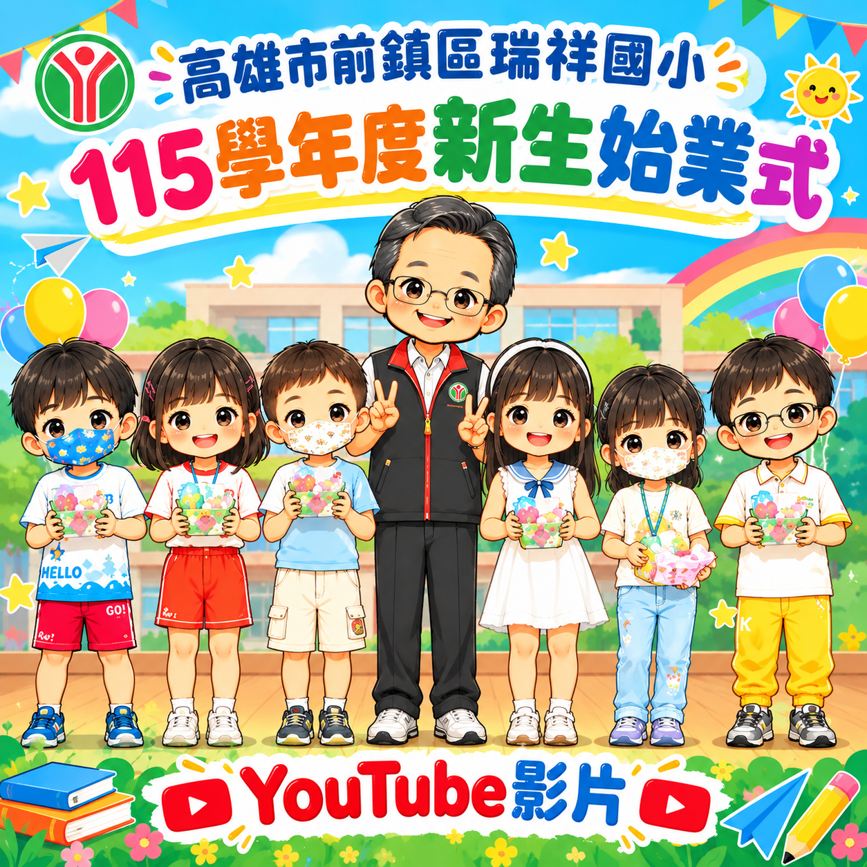 20260831 瑞祥國小115學年度新生始業式youtube